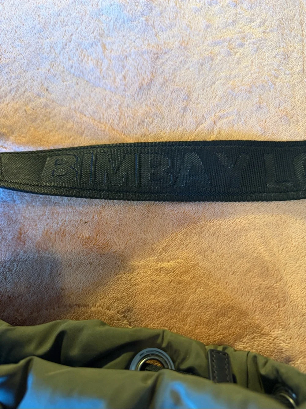 Bimba y Lola Olive Crossbody Messenger Bag